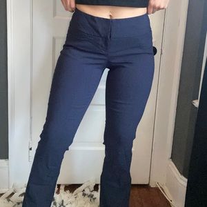 Navy blue dress pants